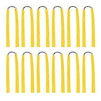 12pcs Gummibänder für Katapult Verbreiterte flache Katapultbänder Gummibänder für die Jagd
