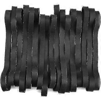 35 Pcs Black Rubber Elastic Bands Set Of Large Thick Elastic Bands Durable Trash