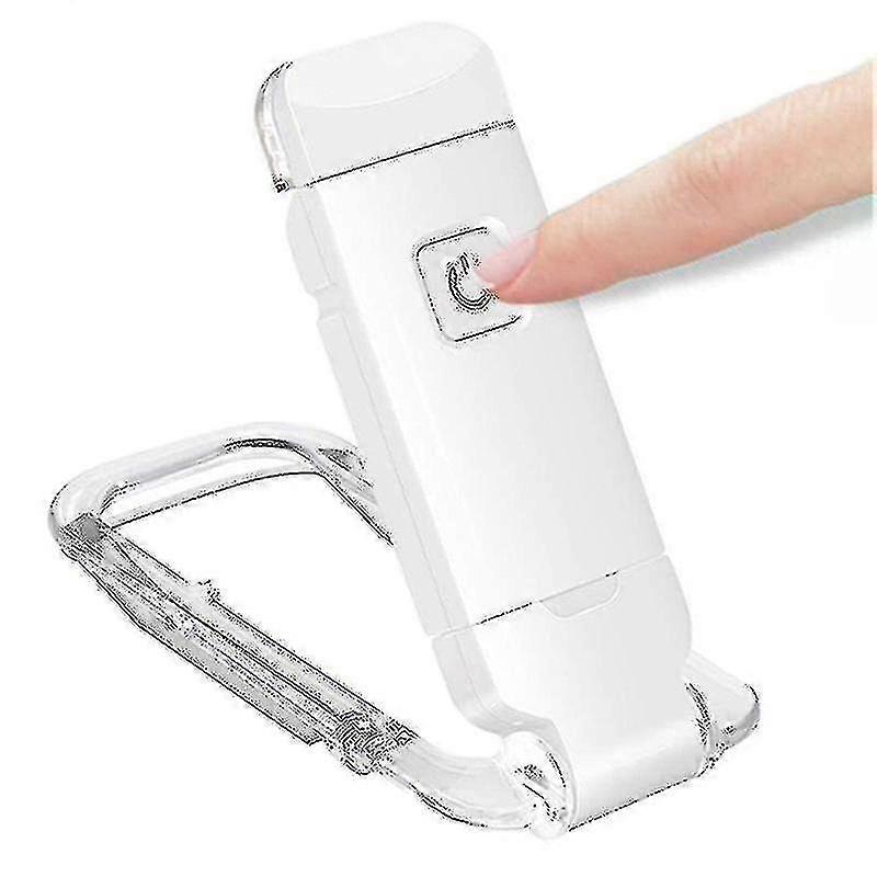 Usb Rechargeable Book Light Suitable compatible Reading In Bed Led Clip On Book-E