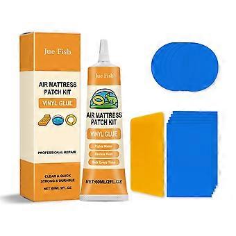 Jue Fish Inflatable Mattress Repair Set Home Camping Inflatable Mattress Sealing Water-Resistant Portable Repair Agent