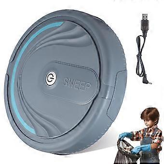 Simulation Bodenwischen Roboter Kinder Rollenspiel Spielzeug Wiederaufladbarer künstlicher Boden Kehrmaschine Spielzeug Schwarz (wiederaufladbar)