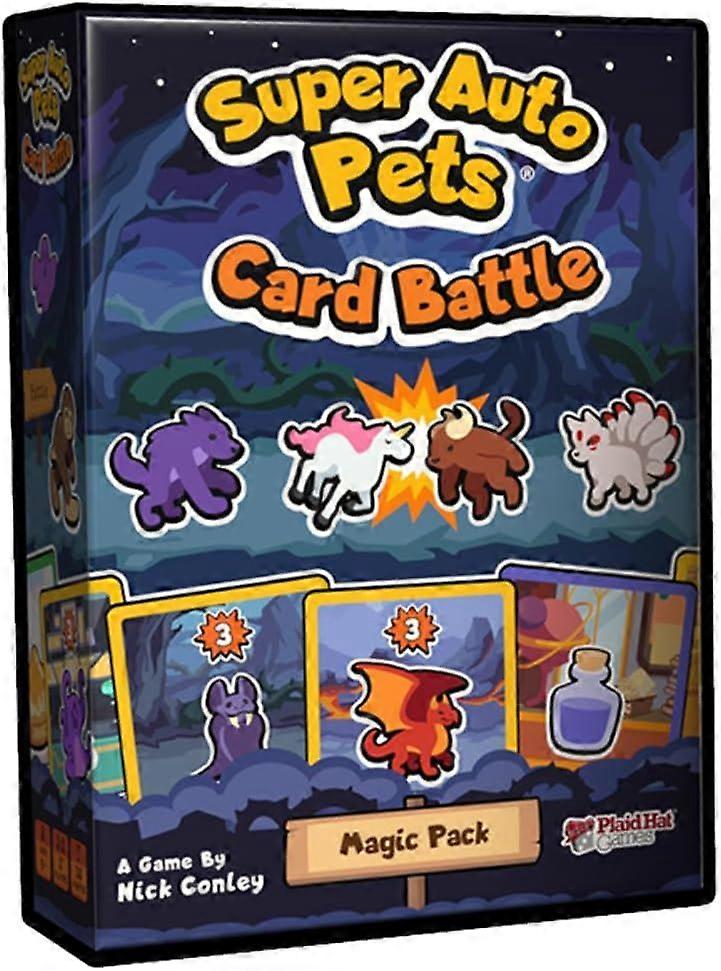 Super Auto Pets Card Battle The Magic Pack Card Game