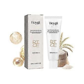 Rice Probiotic Protective Cream SPF UV Protection Moisturizing Body Skin Isolation Sunscreen - Hoygi