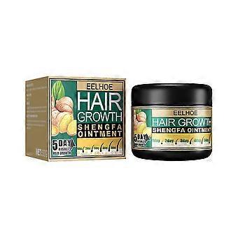 Crème capillaire épaisse au gingembre nettoyante en profondeur et réparatrice pour cheveux secs et crépus 30 g
