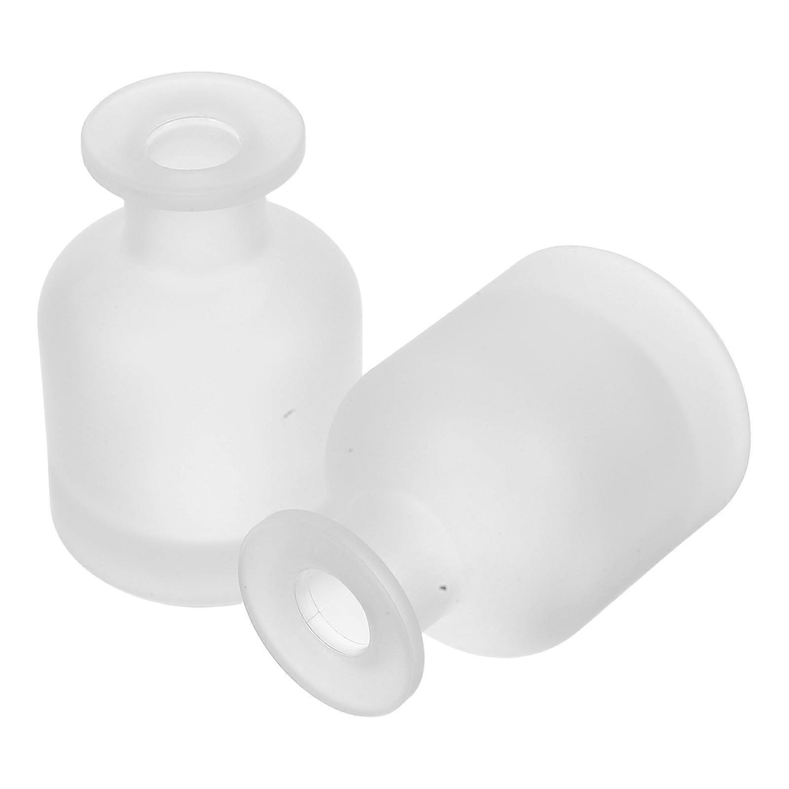 2pcs Empty Glass Diffuser Bottles:  Empty Bottles for Essential Oils Fragrance - Refillable Essential Oil Diffuser Containers 150ml