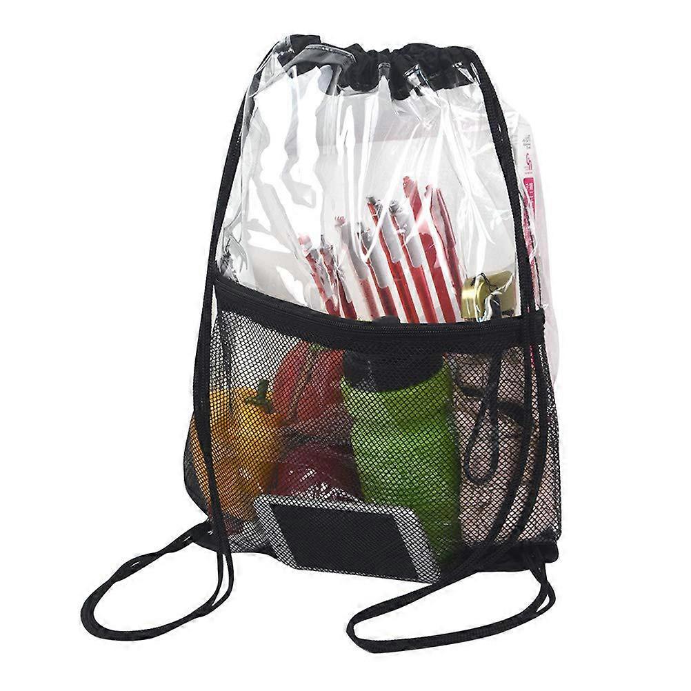 Waterproof Toiletry Bag for Storage Use 1Pcs Portable Foldable Drawstring Beach Backpack