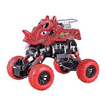 Dinosaur Pull Back Car Toys for Kids Friction Powered Large Toy