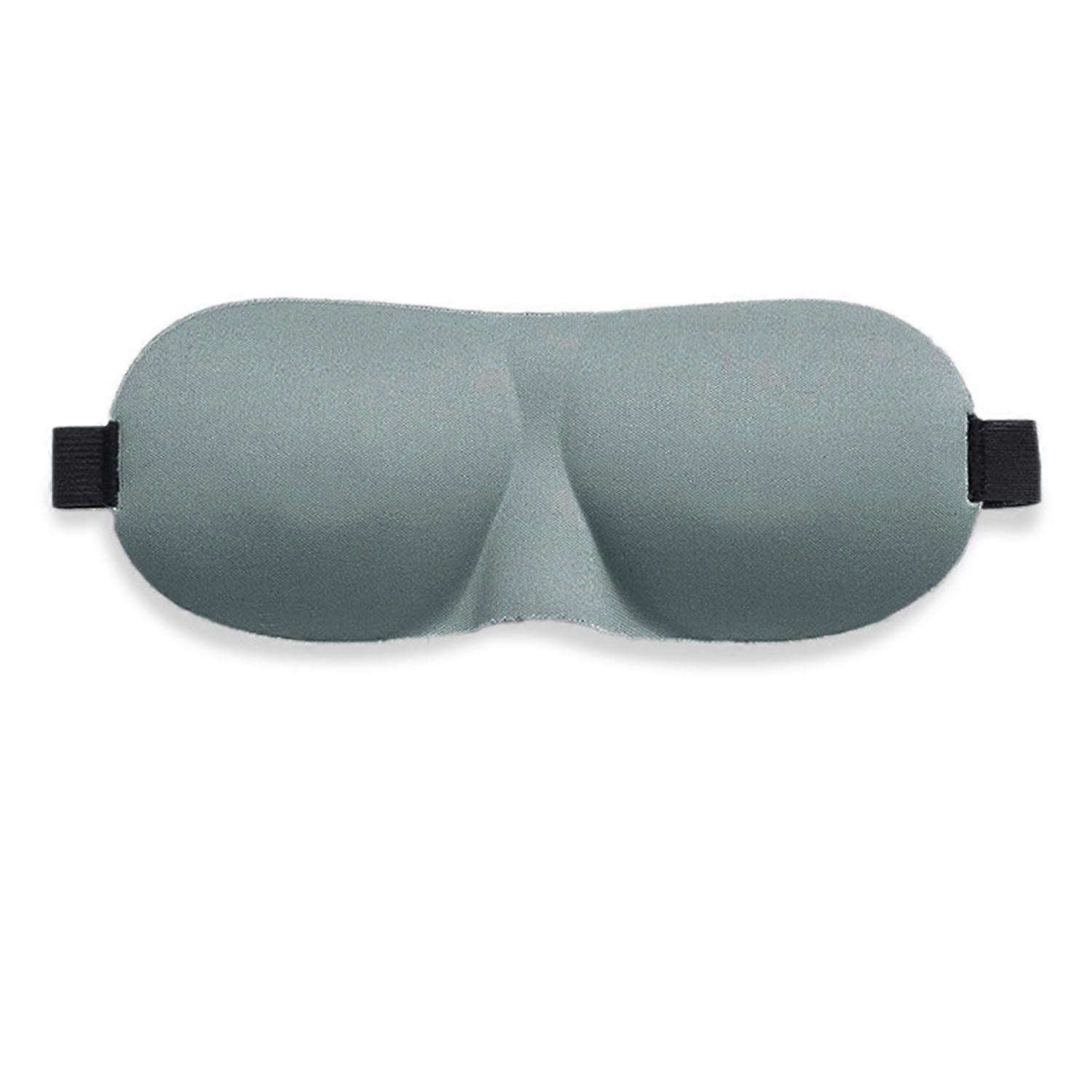 (2*grå) Sovmask/Ögonmask/Reseögonbindel
