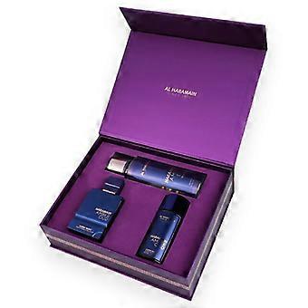 Amber Oud Dubai Night Geschenkset Parfümextrakt 75 ml, Parfümextrakt 30 ml und Körperschleier 250 ml 75 ml