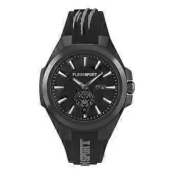 Relógio masculino Plein Sport Tigermaster Silicone 47mm PS7BA0424