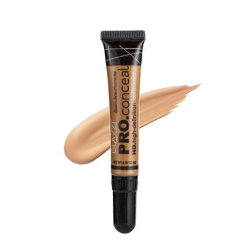 Full Coverage Liquid Concealer with Brush Tip for Face Makeup, 8g