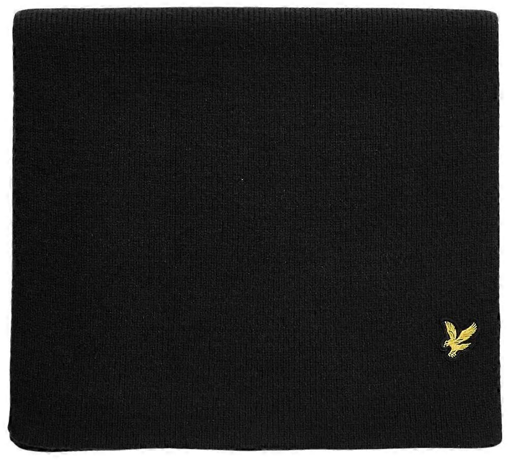 Lyle & Scott Plain Scarf - Jet Black