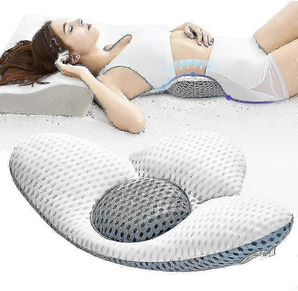 3D Air Mesh Lumbar Pillow Adjustable