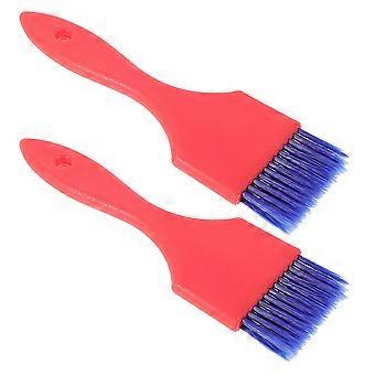 Hair Dye Supplies Hair Colour Brush Set for Precise Dyeing 8Pcs Pink