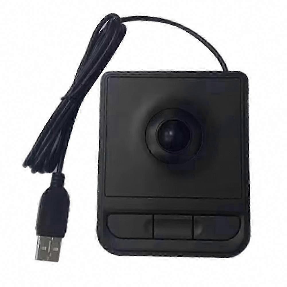 Fixed-Position USB Trackball Mouse