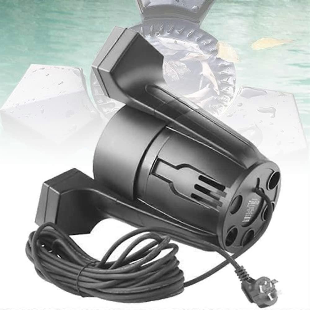 Automatic Pool Skimmer with Replaceable Filter Sponge, Floating Pond Skimmer for Debris Removal