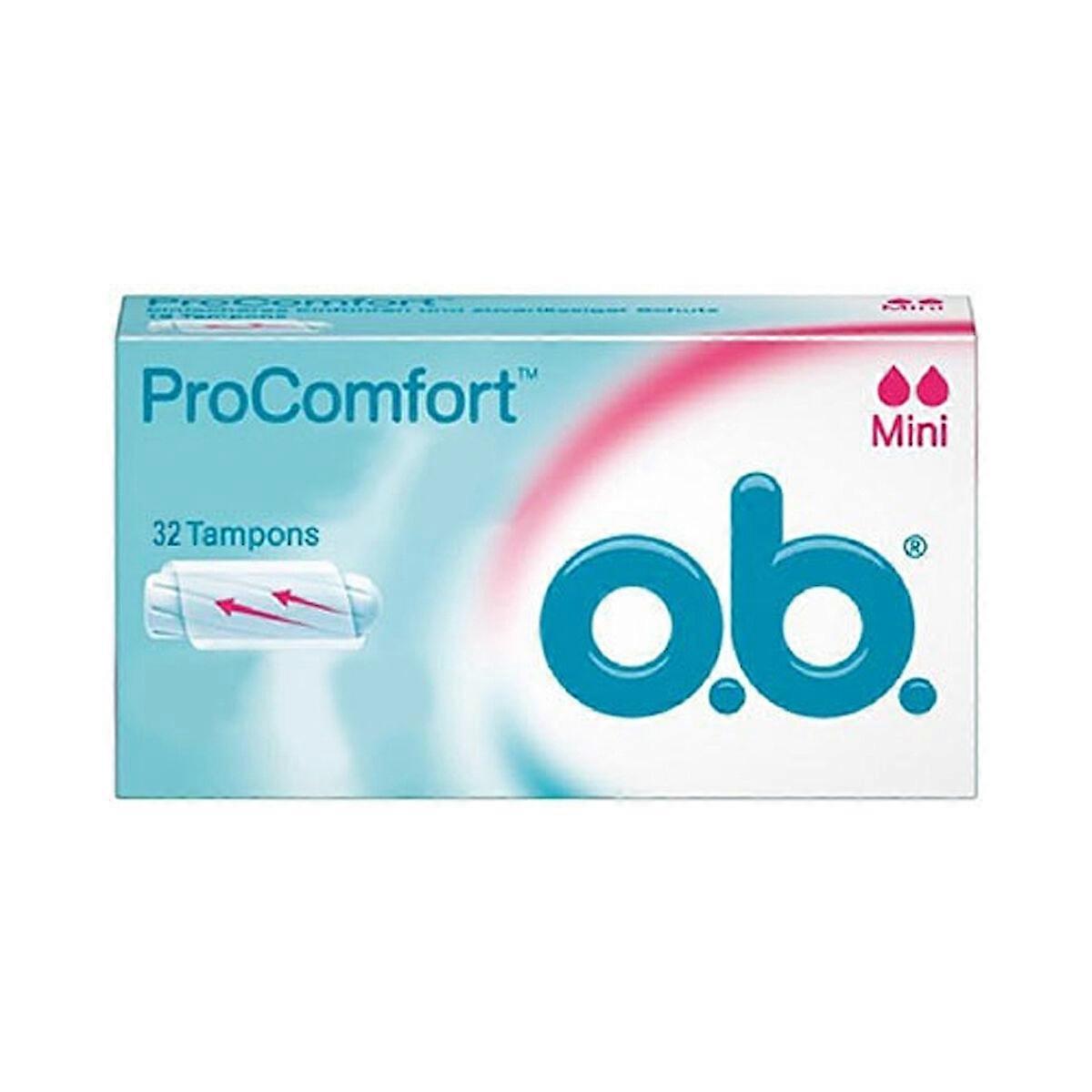 Packung Tampons Ob Procomfort Mini 32 Einheiten