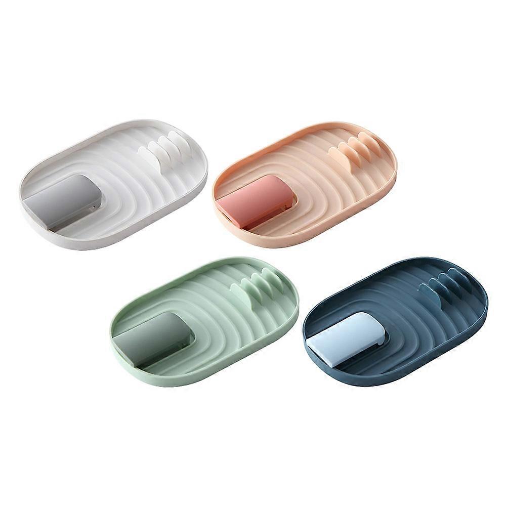 Convenient Lid Organizer Multi-Function Spoon Rest for Storage 4Pcs Home Accessory