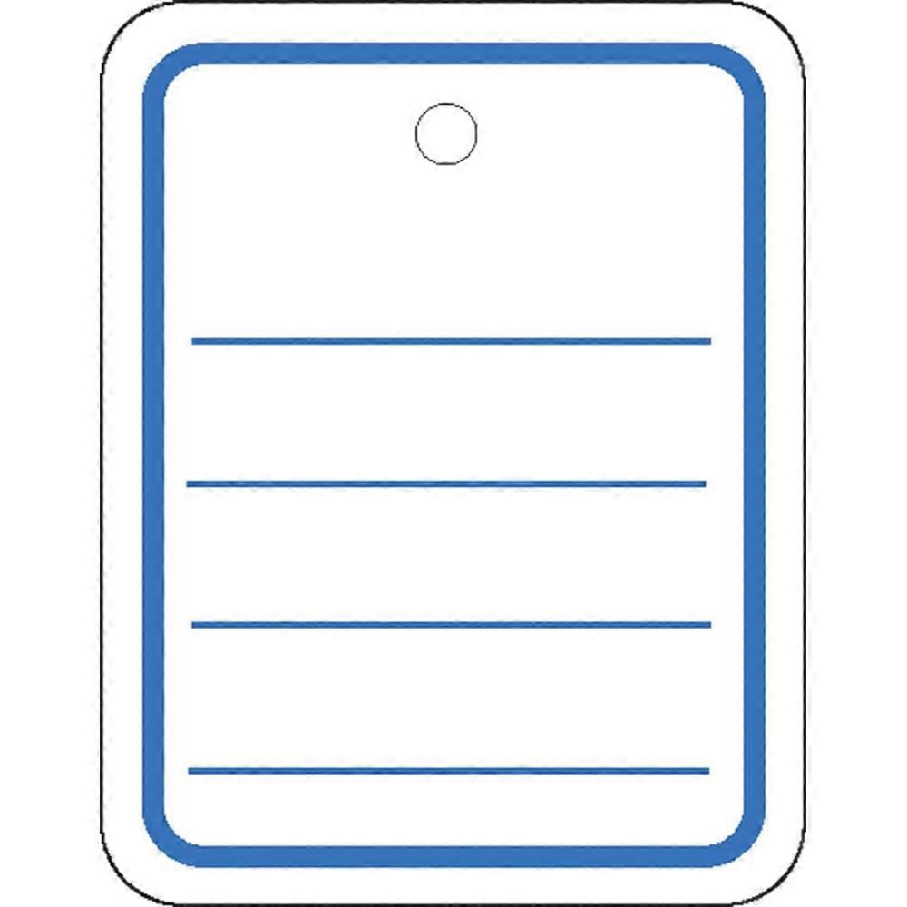 35X45MM Herma High Quality Punched Stringless Merch Tags without String 1000pc