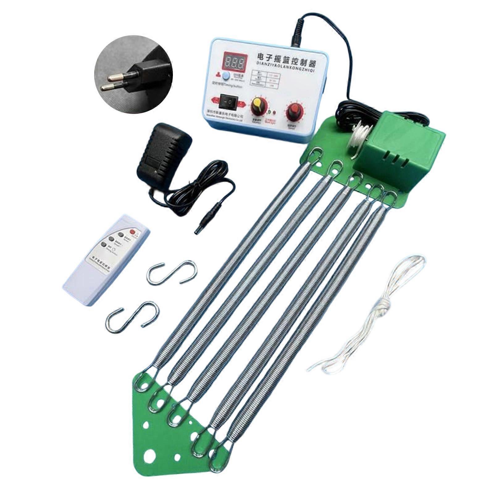 1 Set 258 Split Electronic Controller Kit for Infant Rocking Bed Assembly or Replacement, with Motion Start and Stop, Variable Speed, Timer and Round