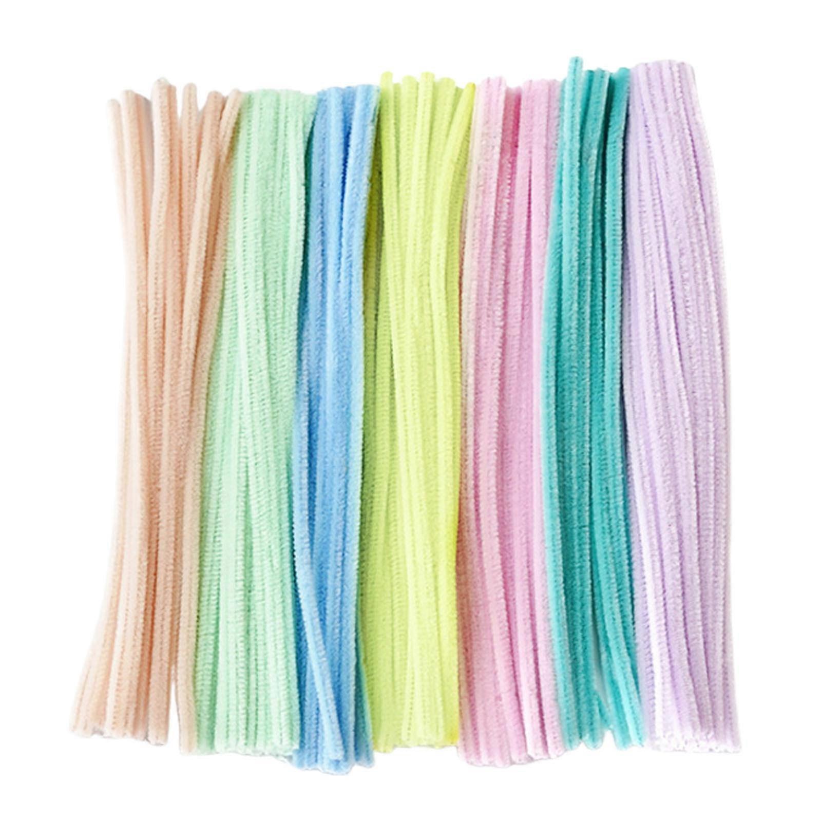 30cm Bendable Pipe Cleaners Dense Soft Fluff