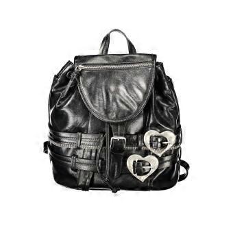 Desigual Black Polyurethane Womens Backpack