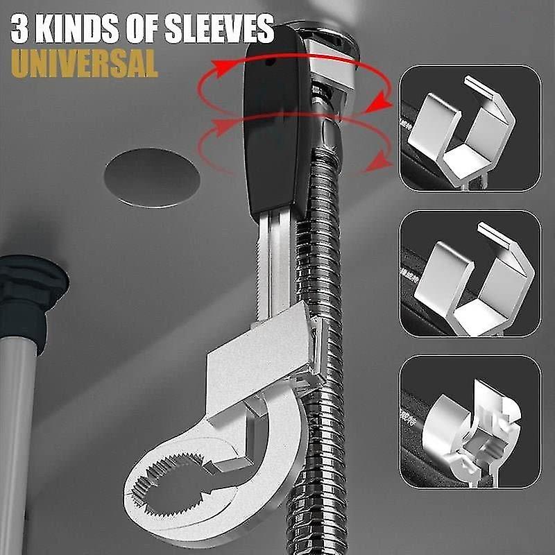 Bathroom Wrench Faucet And Sink Adjustable Spanner Wrench Tap Spanner ...