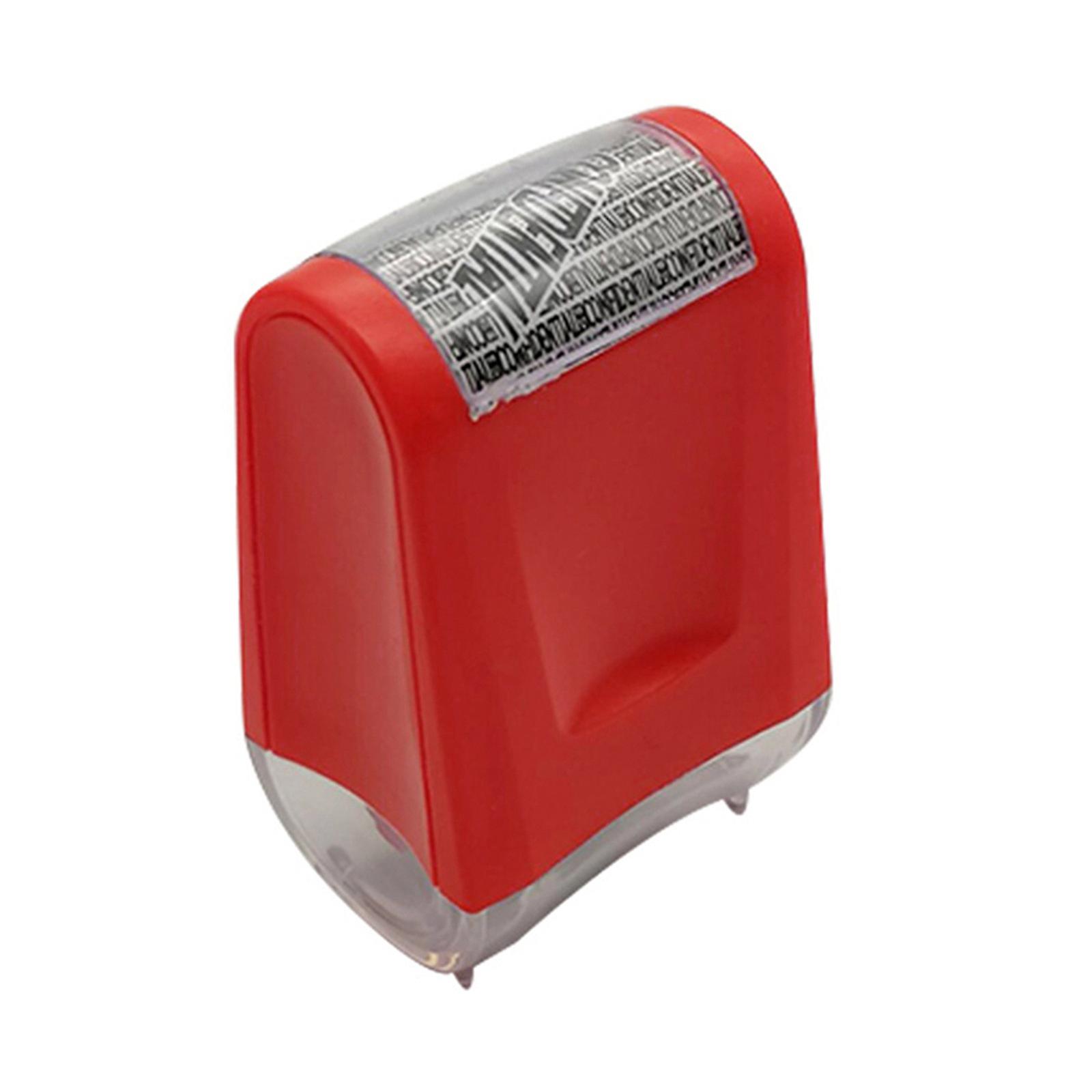 Roller Identity Theft Protection Stamp for Guarding Your ID Privacy Confidential Data