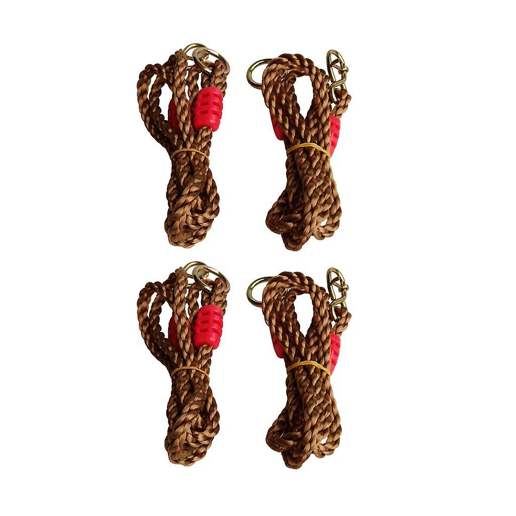 4x Length Adjustable Nylon Swing Rope Kit STRONG Garden Hanging Tree Strap