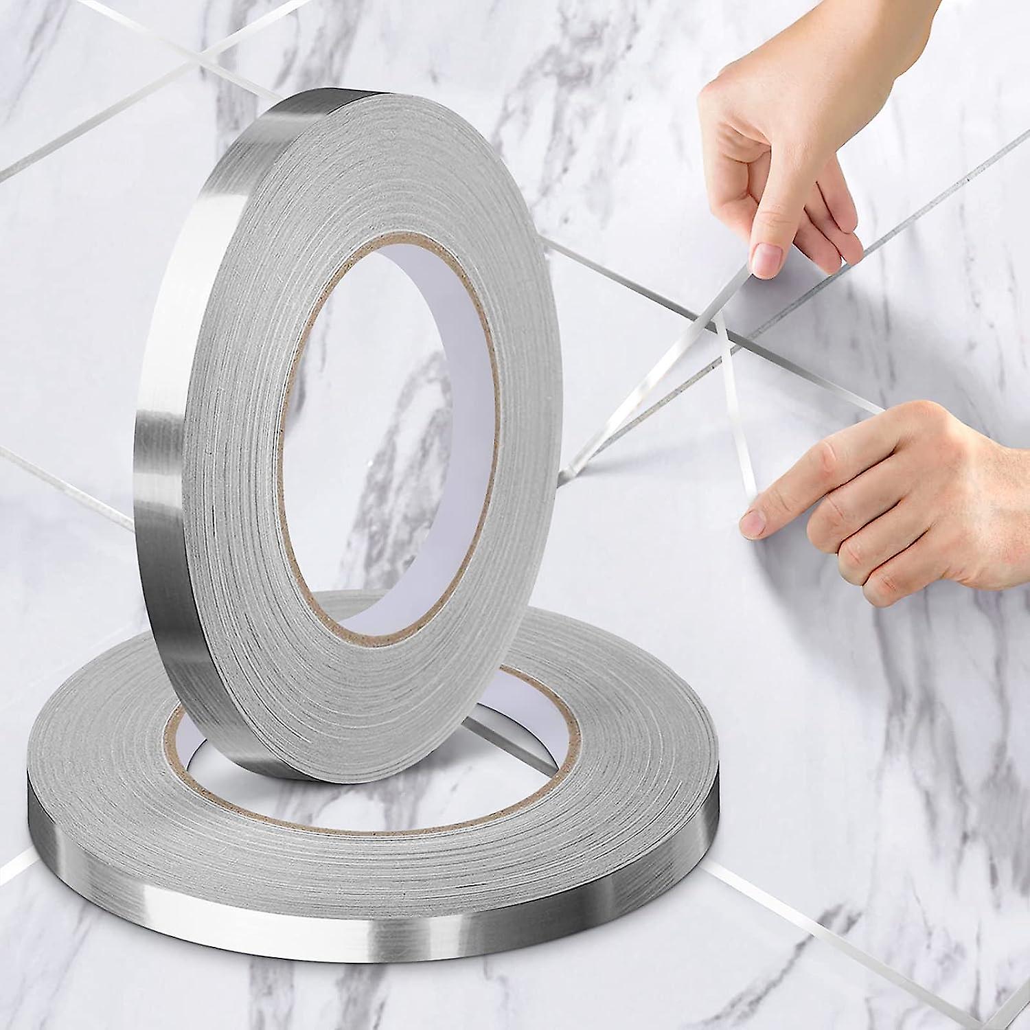 2pcs Tile Joint Adhesive Tape, Thickened and Upgraded Version, Home Deco