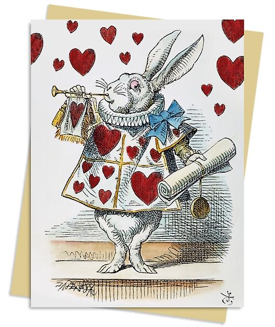 Alices Adventures In Wonderland White Rabbit Greeting Card Pack Paperback Book