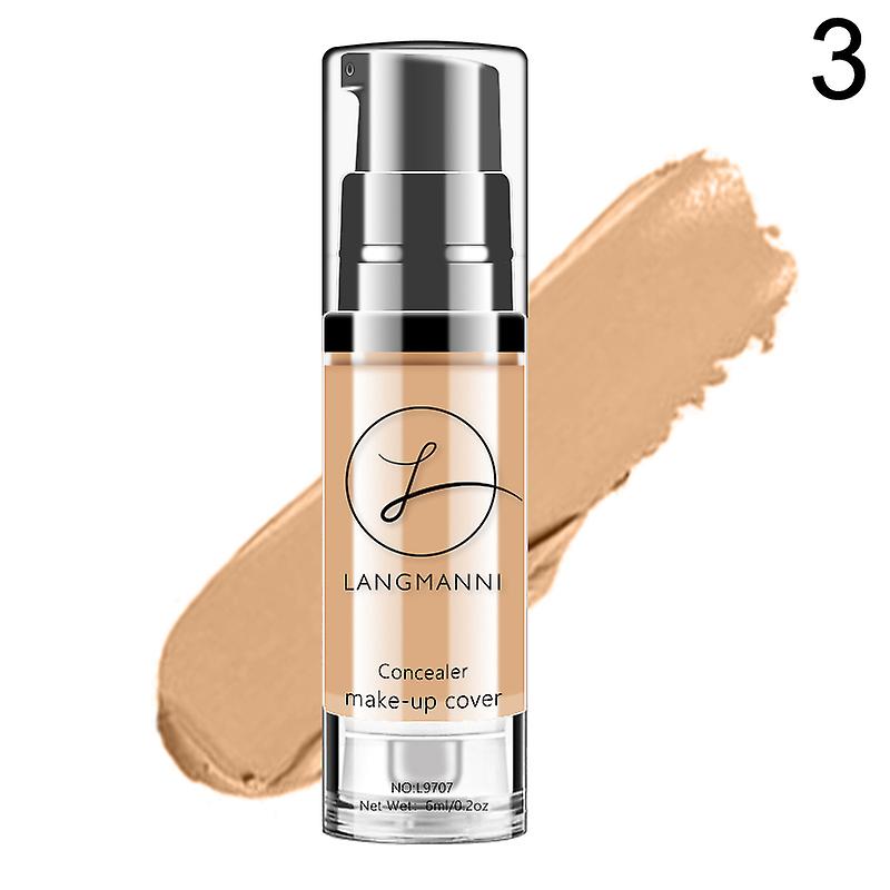 Face Concealer Full Cover Liquid Foundation Moisturizing Oil-control Corrector Contour