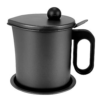Vetcontainer met ser, 1,7 l kit hete olie container, ing olie stora blik