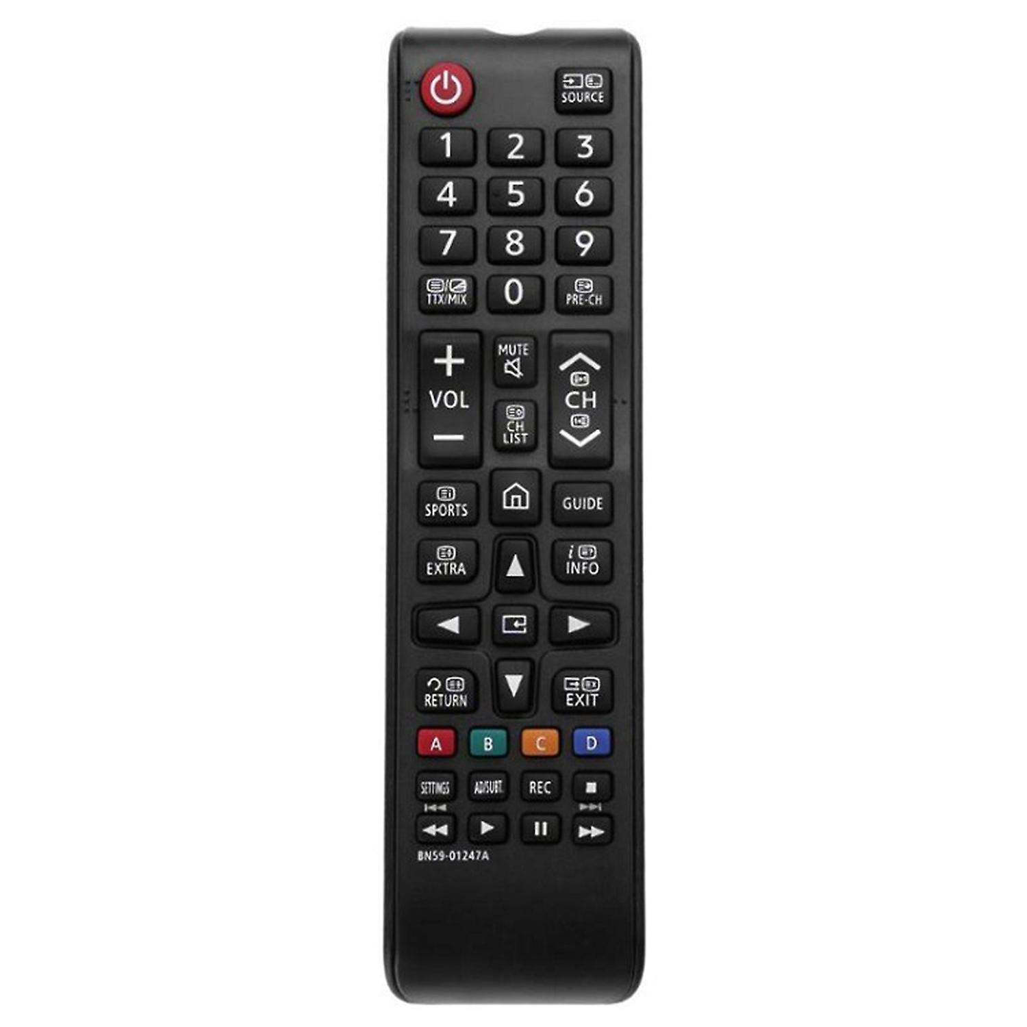 2 x BN59-01247A TV Controller English Version Compatible Plastic Fast Response Remote Control for Sa