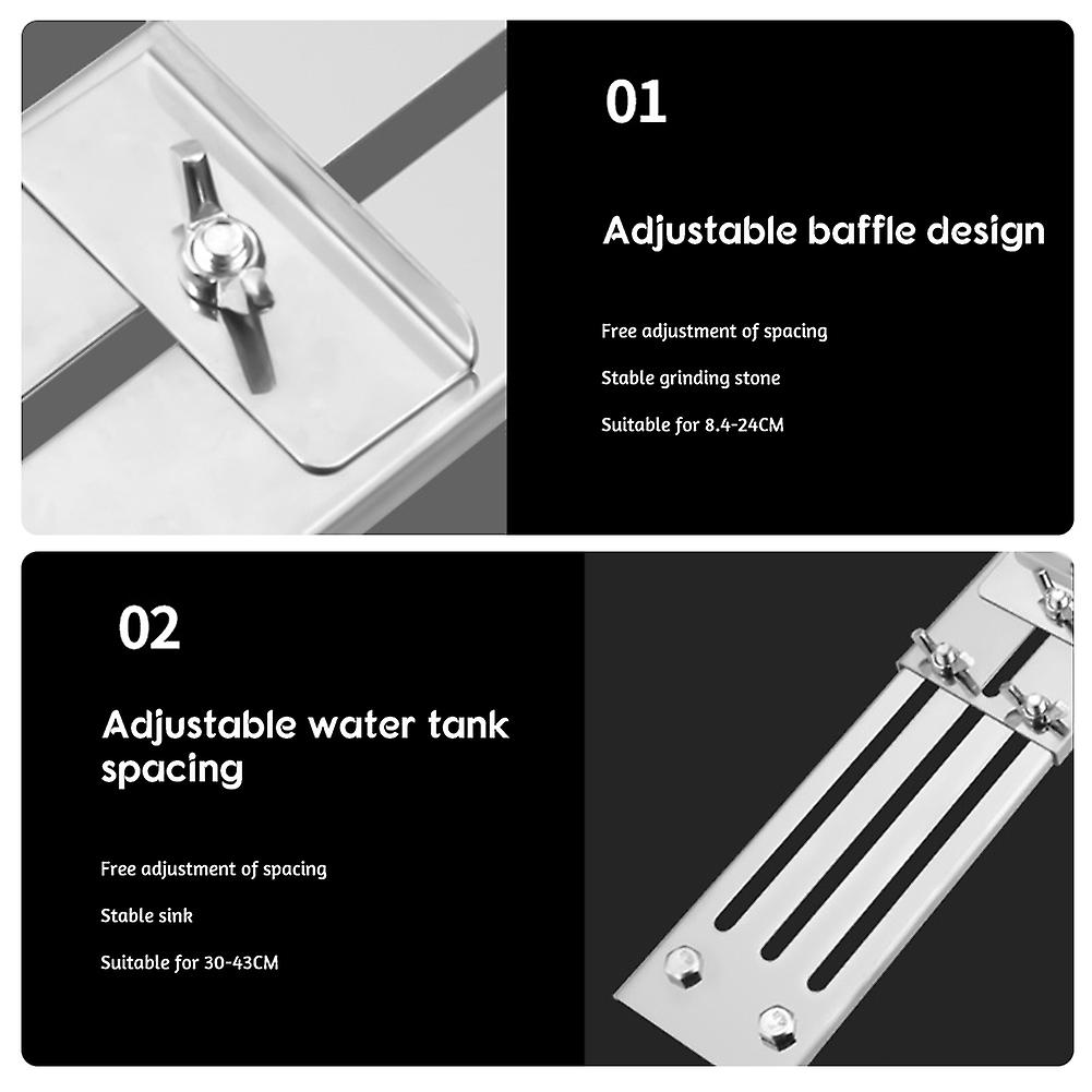 Telescopic Adjustables Sharpening Stone Sink Holder Household Wear Resistant Sink Bridges for Restaurants