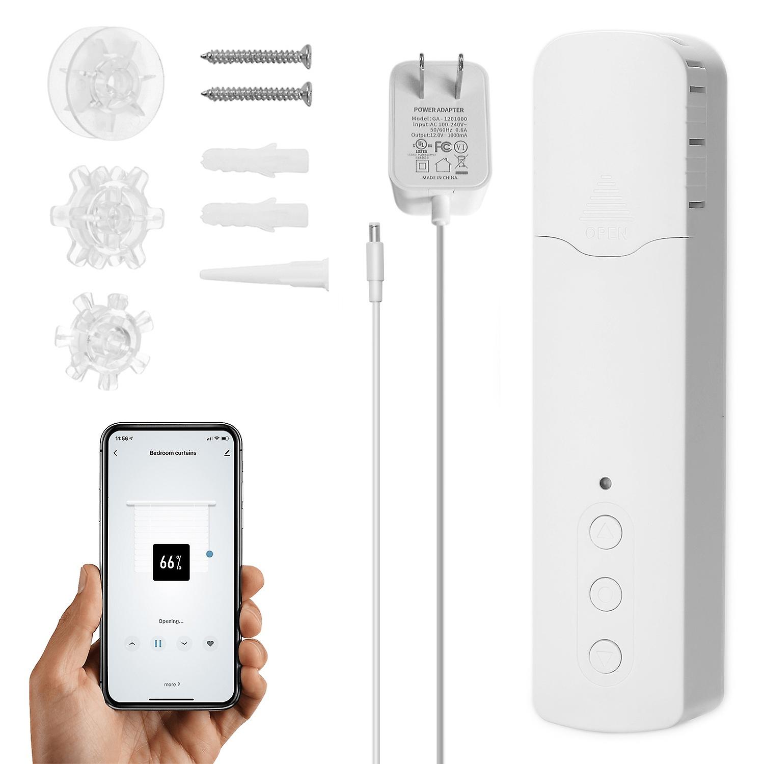 Tuya WiFi TM616EGWT Intelligent Pull Bead Curtain Motor Intelligent Home Household Hotel Electric Cu