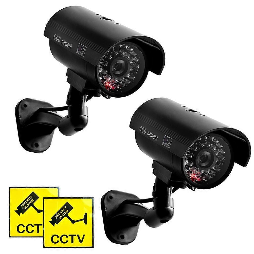 Dummy Camera CCTV Security Surveillance Cam Simulation Red IR LED Simulation Camera for Outdoor Indoor