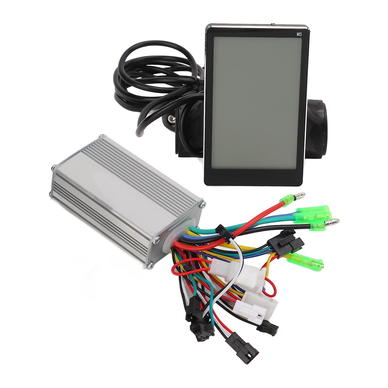 350W Controller M5LCD Display 48V 60V 350W Electric Bike Brushless DC Controller M5 LCD Display Panel Conversion Kit
