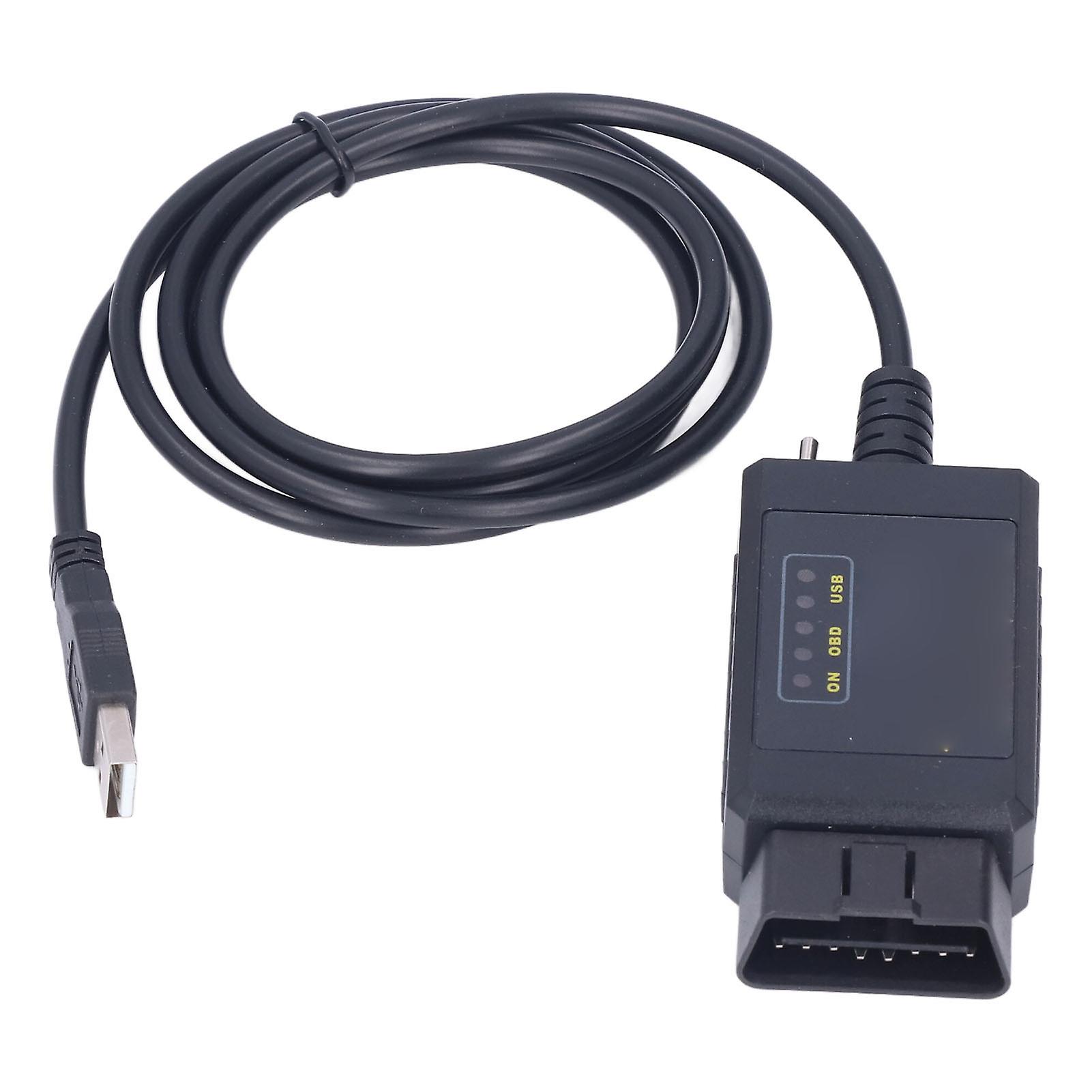 ELM327 USB OBDII Diagnostic Tool Switch for Ford Focus 2005-14