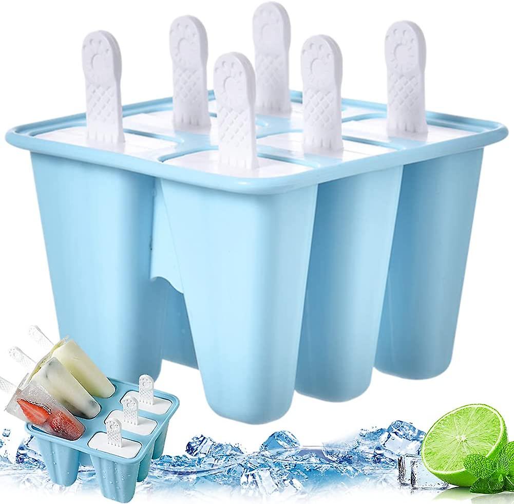 Ice Cream Molds Silicone, Ice Cream Molds Popsicle Molds Reusable Ice Cream Molds Popsicle Mold Set