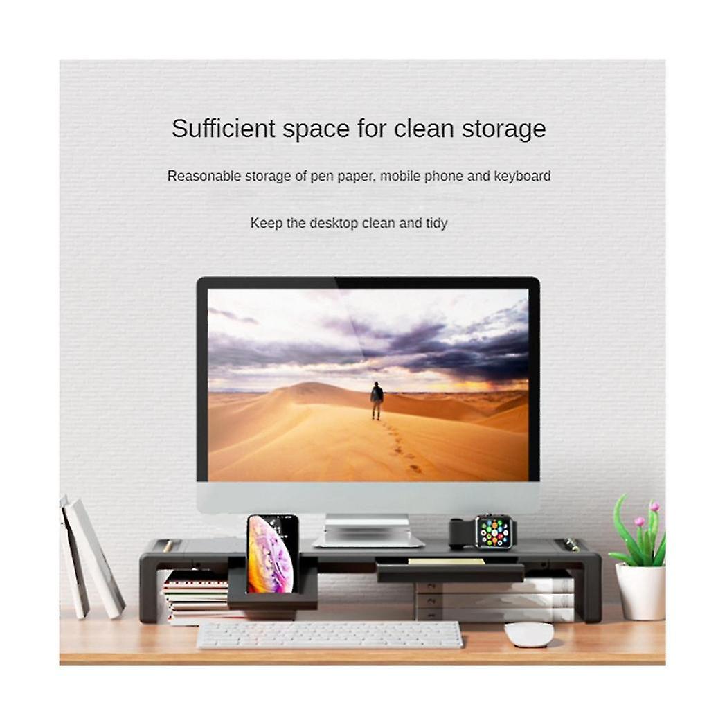 Monitor Increases Elevated Usb Expansion And Folding Computer Desktop ...