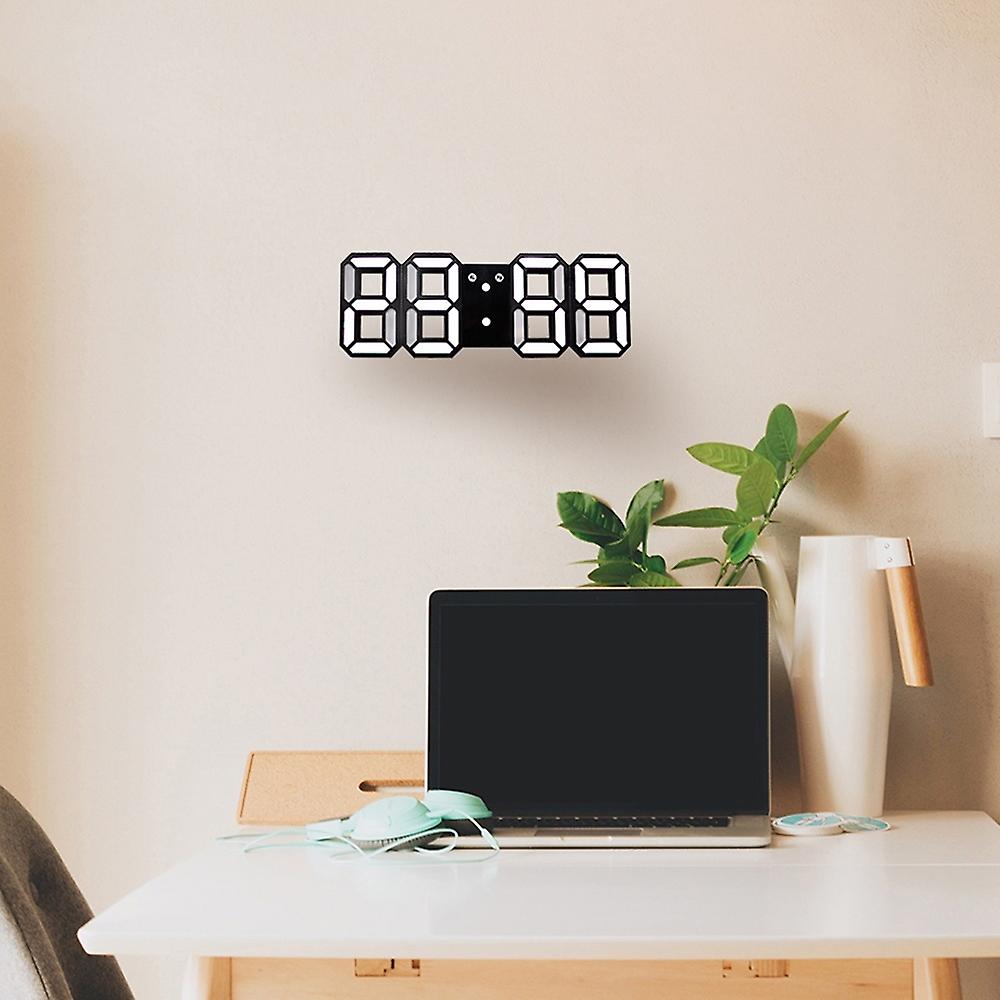 Multi-Function Large 3D LED Digital Wall Alarm Clock