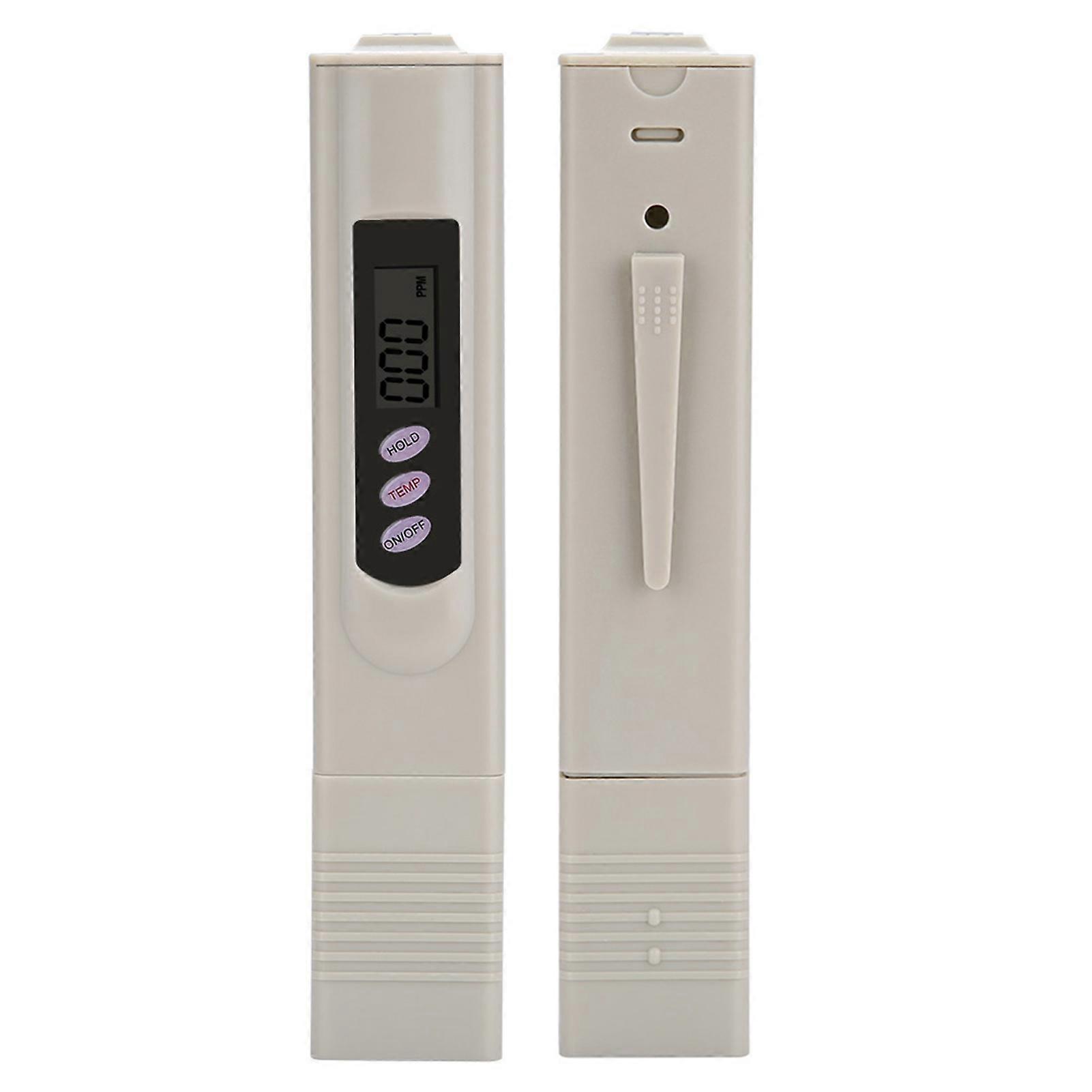 Digital TDS Total Dissolved Solids Meter Pen Water Quality Purity TEMP/PPM Testing for Home Tool