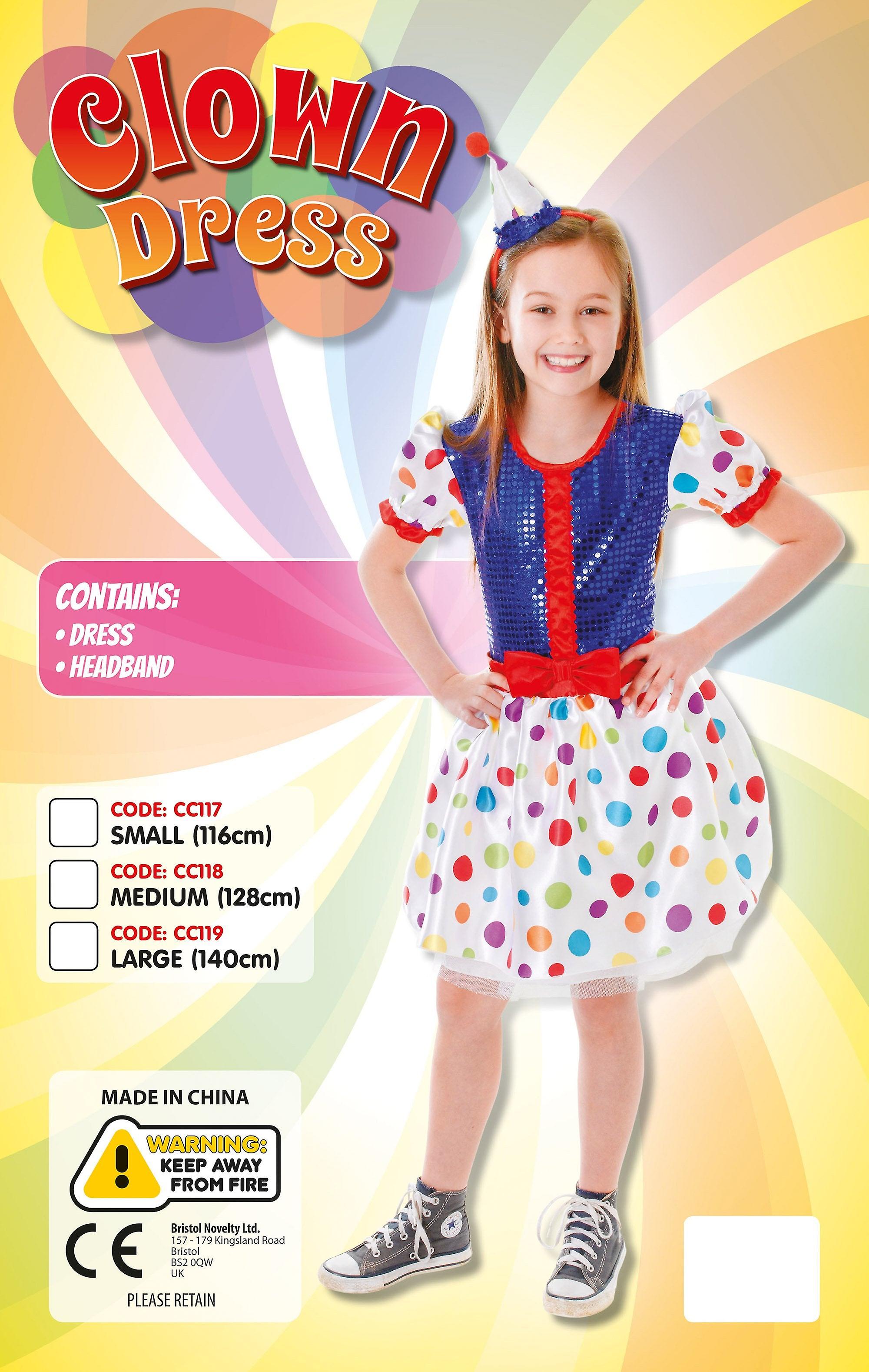 Disfraz de payaso infantil cc118