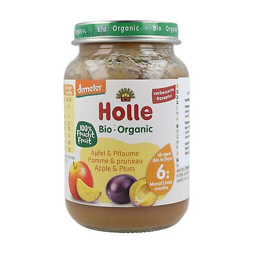 Organic Apple and Plum Jar 6m+ 190 g (Fruits - Apple - Plum)