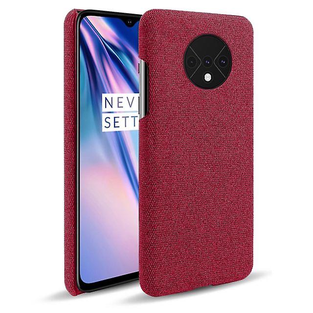 Single shockproof fabric protective case for OnePlus 6T Red