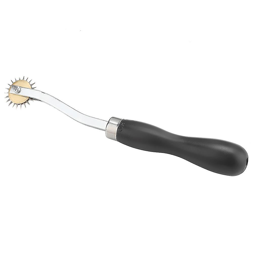 Leather Craft Sewing Wheel Roulette Tool Roller Stitch Line Marking Kit