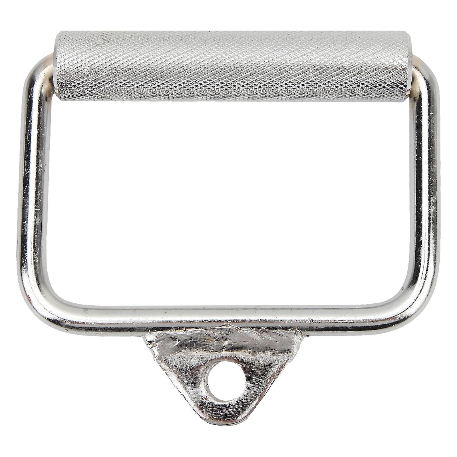 Steel Knurled Cable Machine Handle Pulldown Rowing Gym Grip