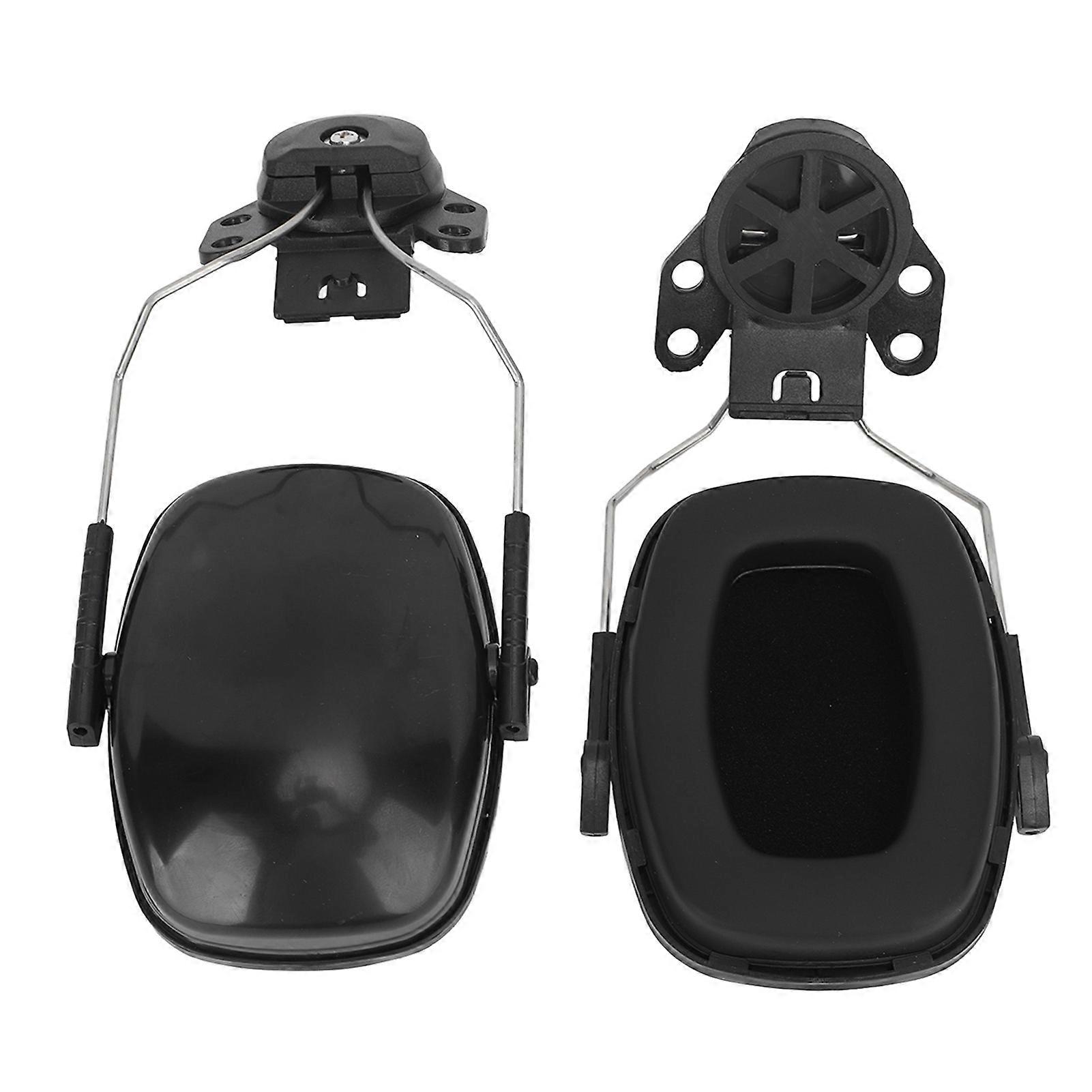 Risegun (Video) Hanging Safety Helmet, Soundproof Earmuffs, Construction Site Logging, Cutting, Polishing, Noise Reduction, Protective Earmuffs