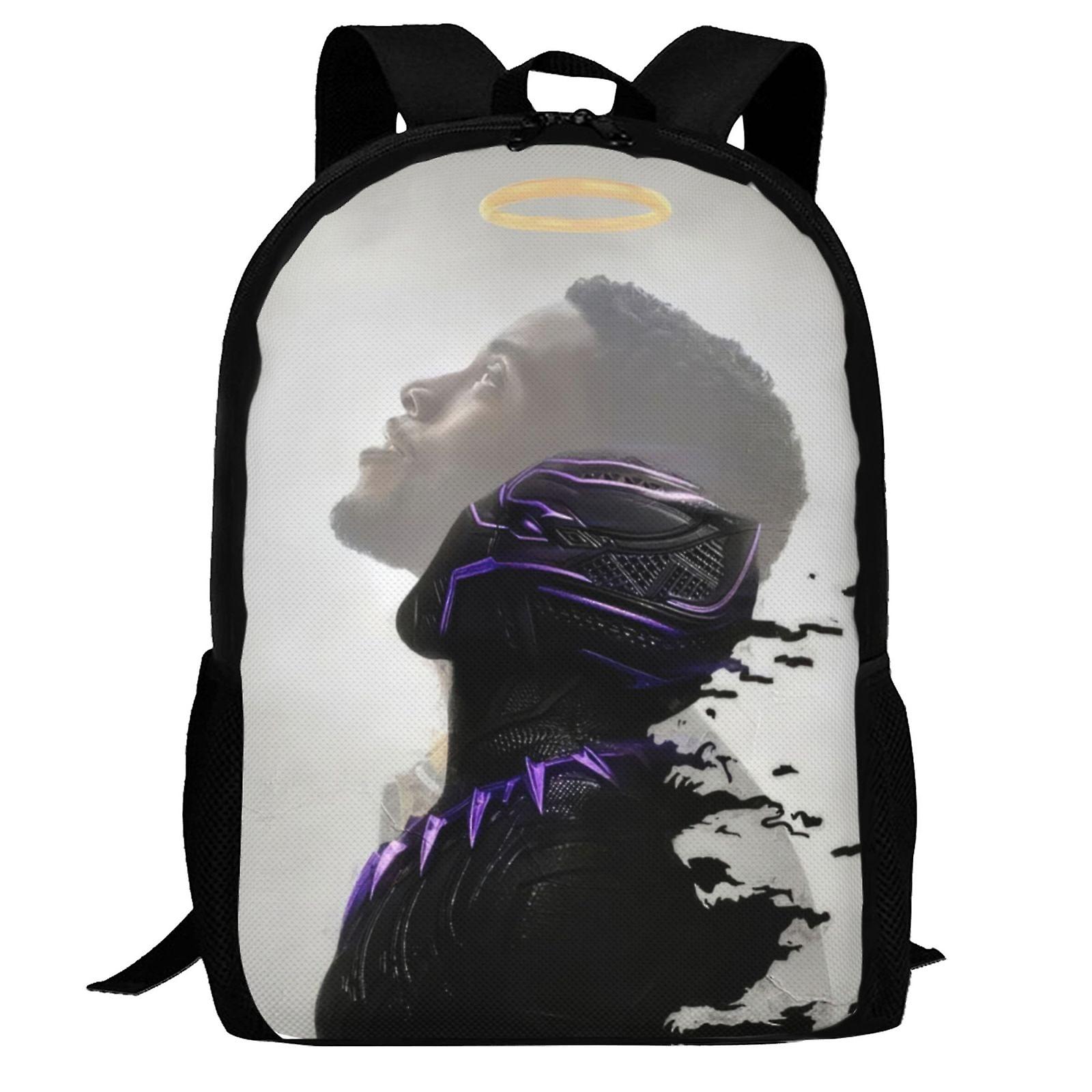 Black Panther Backpack,Laptop Backpack Lightweight Casual DaypackMulti-Function Travel Backpack